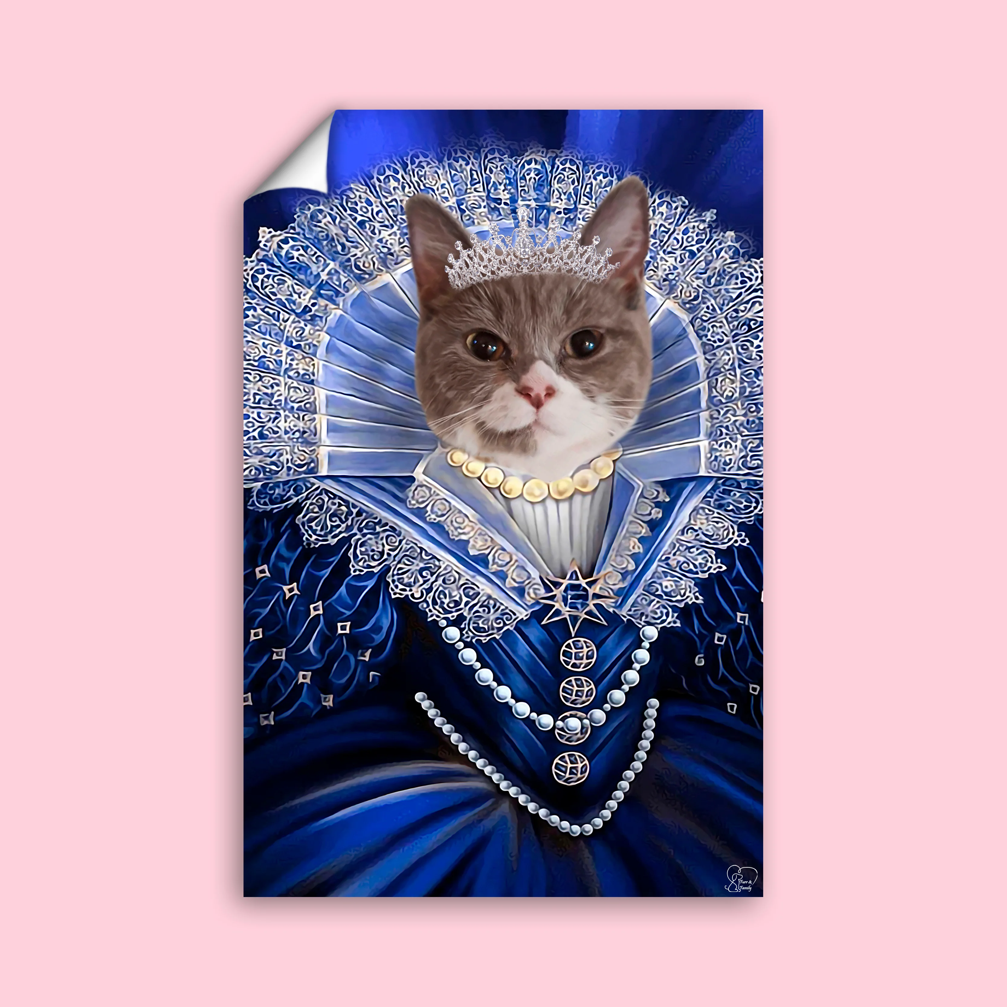 The Princess - Custom Pet Portrait